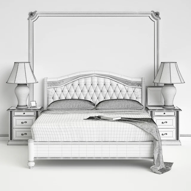 Camelgroup Siena Avorio bedroom — Скачать