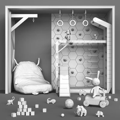 Toys , decor and furniture for nursery 131 — Ver 5