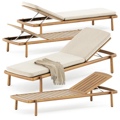 Ukiyo lounger by Tribu — Ver 1