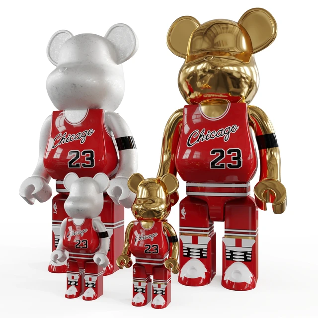 Bearbrick / basketball 23 Chicago Bulls — Descargar
