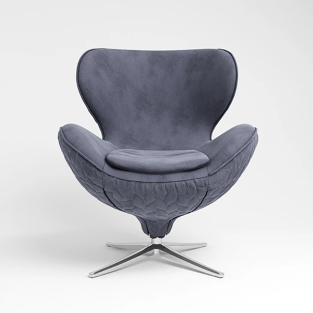 Кресло вращающееся Lounge, KARE DESIGN — Скачать