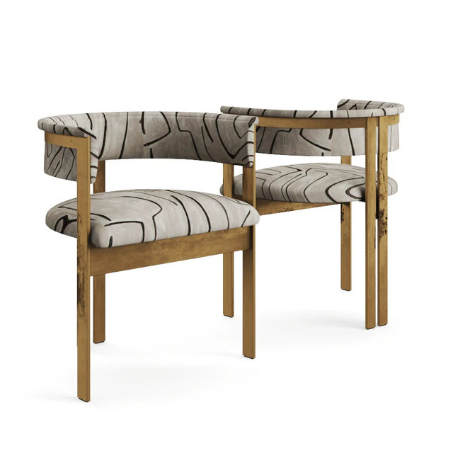 Elliott chair Kelly Wearstler — Скачать