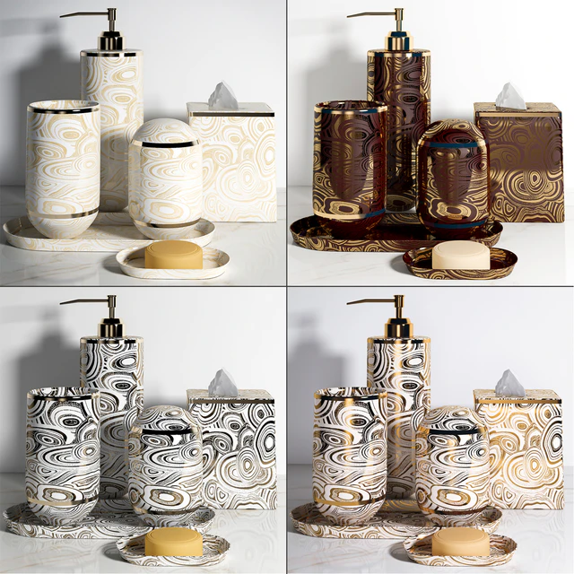 BATH ACCESSORIES SET 5 — Descargar