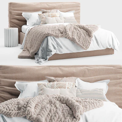 Zulu Upholstered Bed — Ver 1