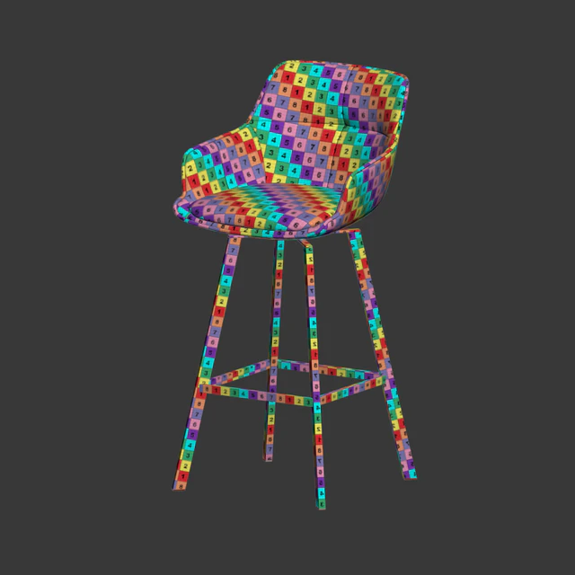 Black Krystoffer Velvet Swivel Bar Stools — Descargar
