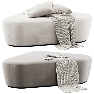 Triangular pouf Radar by Frezza — Ver 1