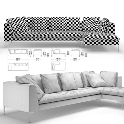 B&B Italia Charles 20° — Ver 2