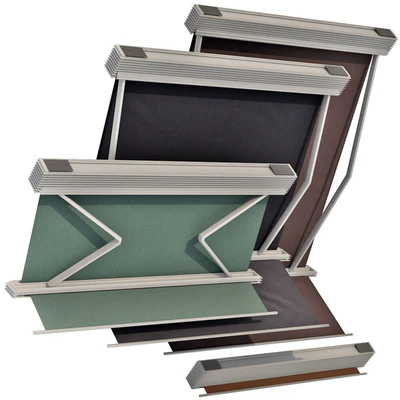 Sliding outdoor awning sun canopy — Ver 6