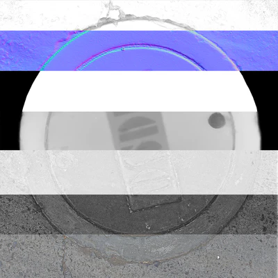 Sewer manhole 1 — Ver 3