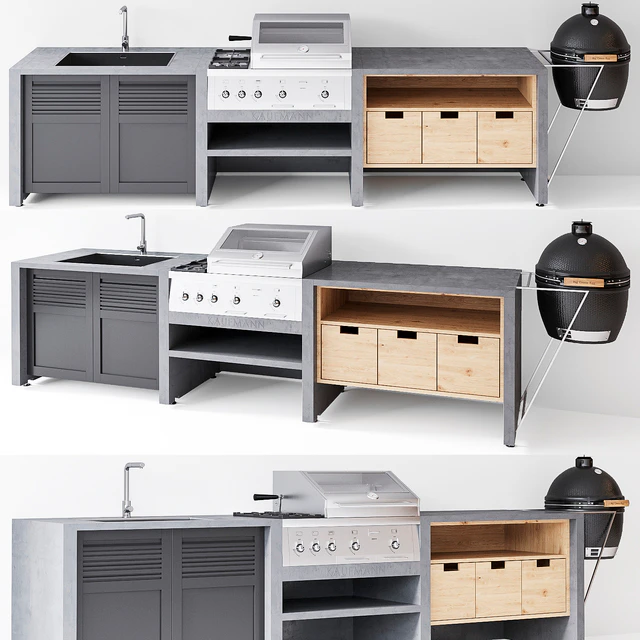 Kaufmann T-Bone Outdoor Kitchen — Скачать