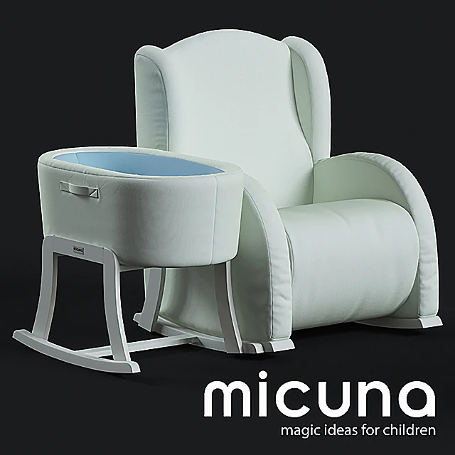 Set Micuna Flor Armchair and cot — Descargar