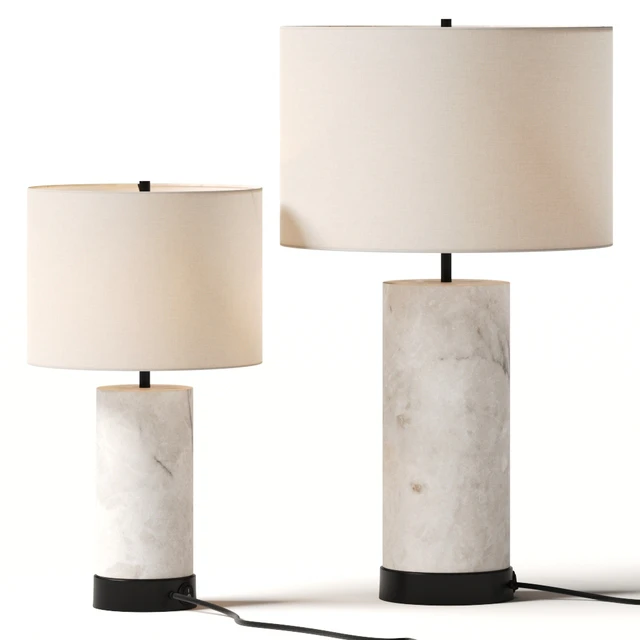 Pottery Barn Windham Alabaster Table Lamps — Скачать