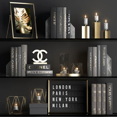 DECOR SET 04 (black) — Ver 1