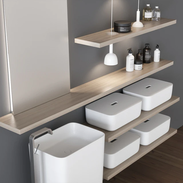 Bathroom furniture set 3 Scavolini QI — Скачать