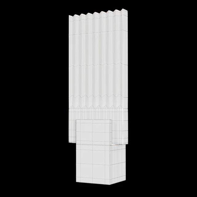 Holly Hunt Pleated Glass Sconce — Скачать