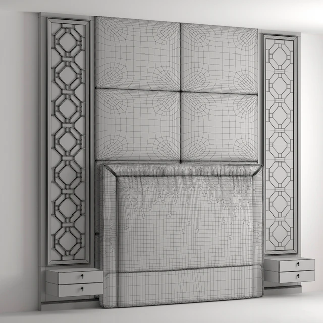 Headboard. Wall panel 4 — Descargar