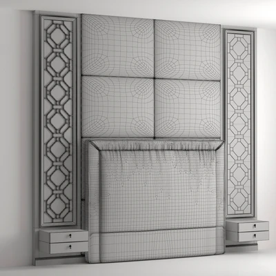 Headboard. Wall panel 4 — Ver 2