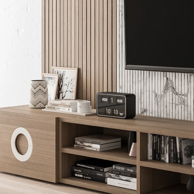 TV Wall Stone and Wood - Set 16 — View 6