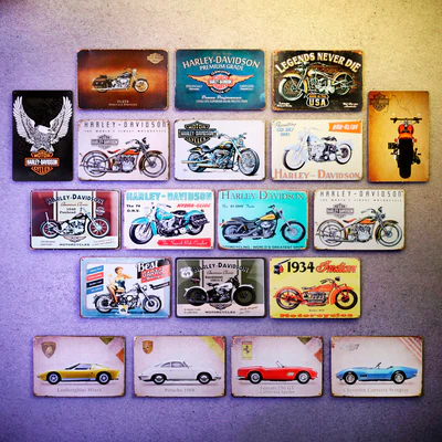 Metal decorative plate - a collection №4. Auto-Moto — Descargar