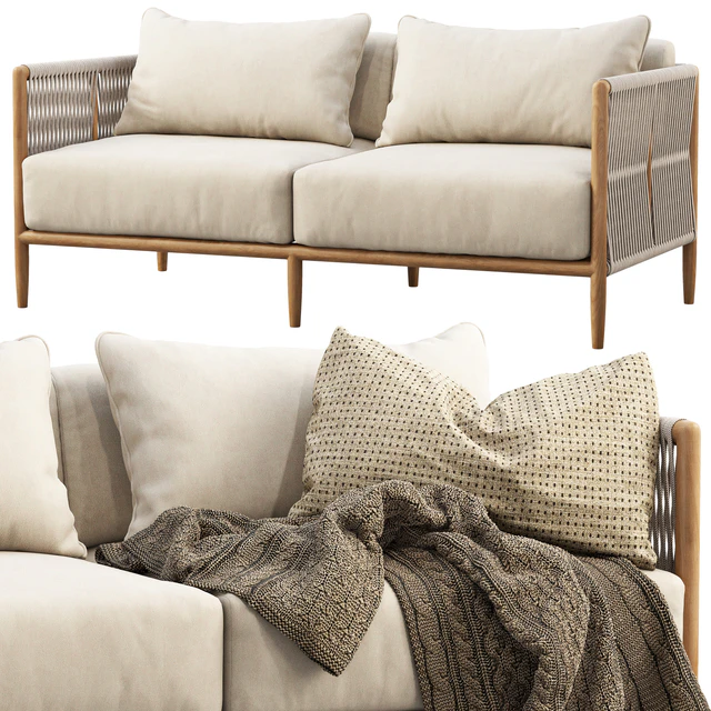 Brown Jordan Maldives Loveseat Sofa — Descargar