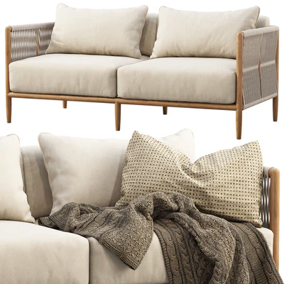 Brown Jordan Maldives Loveseat Sofa — Ver 1