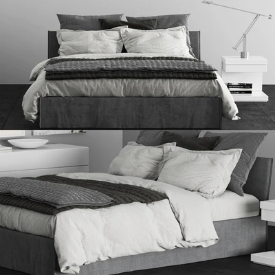 Meridiani Fox Bed — Ver 3