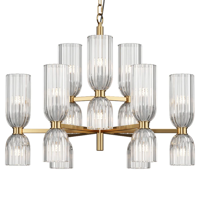 Chandelier Asalea Medium Two-Tier Circa — Download