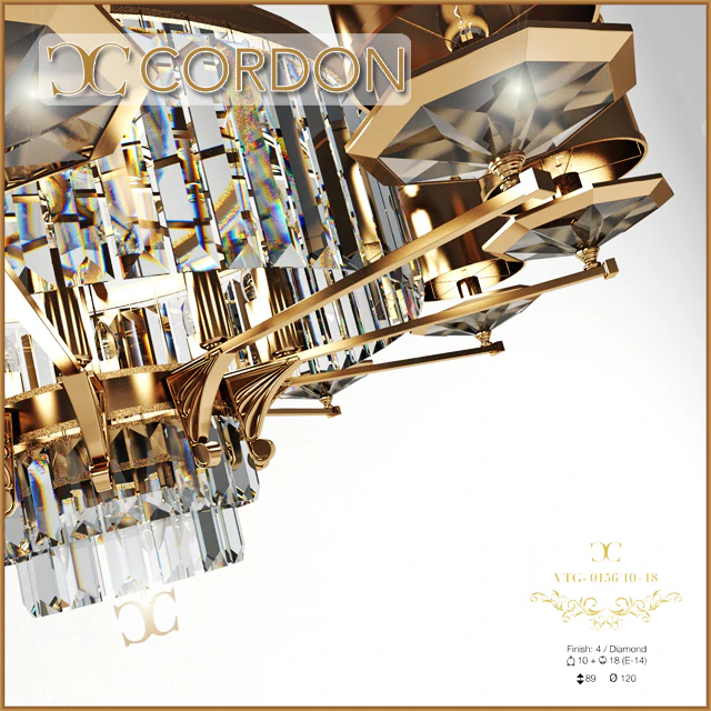 Chandelier Cordon VTG-0156/10 + 18 — Descargar