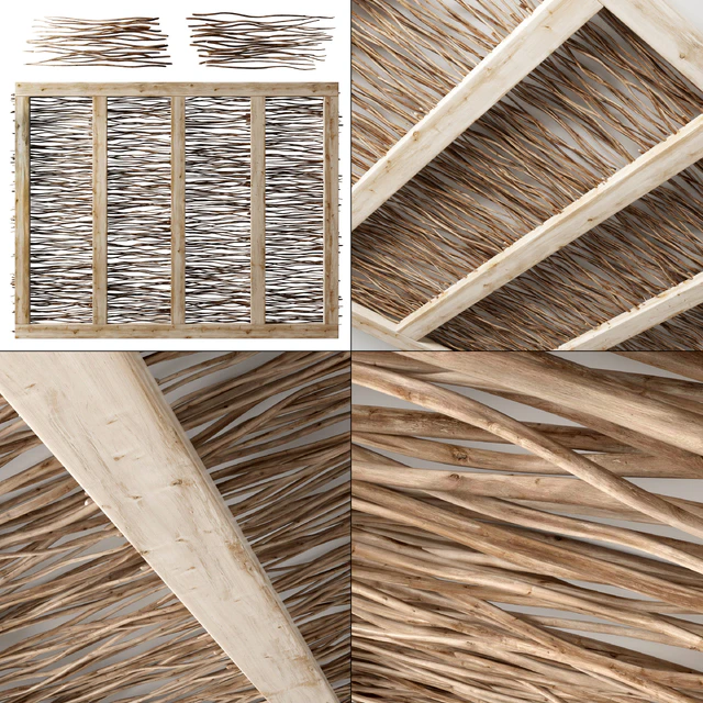 Branch dry old ceiling n1 / Потолок из сухих старых веток — Скачать