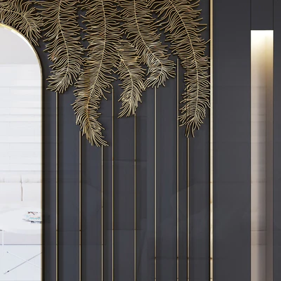 Wall palm leaves — Ver 3