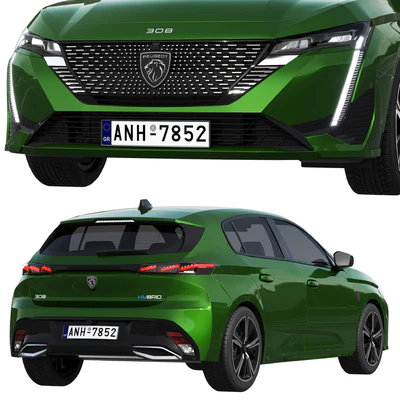 Peugeot 308 hybrid 2022 — Вид 4