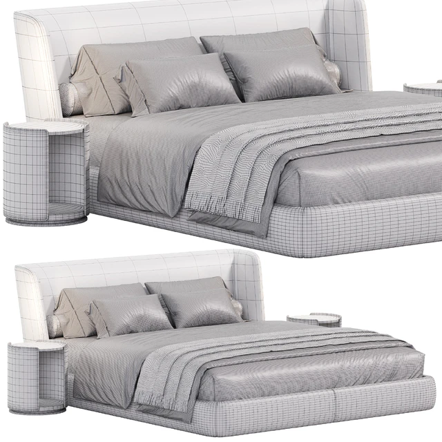 Minotti Creed Bed — Скачать