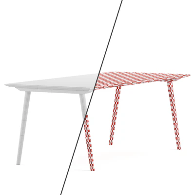 Scandinavian table — Ver 5
