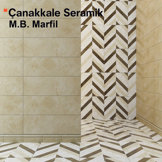 Tile Marmoles Brillo Marfil — Descargar