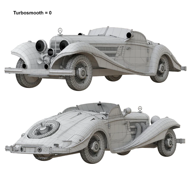 Mercedes 540K Roadster — Скачать