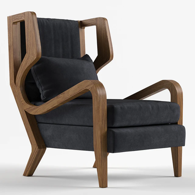 Carol Teak Chair — Скачать