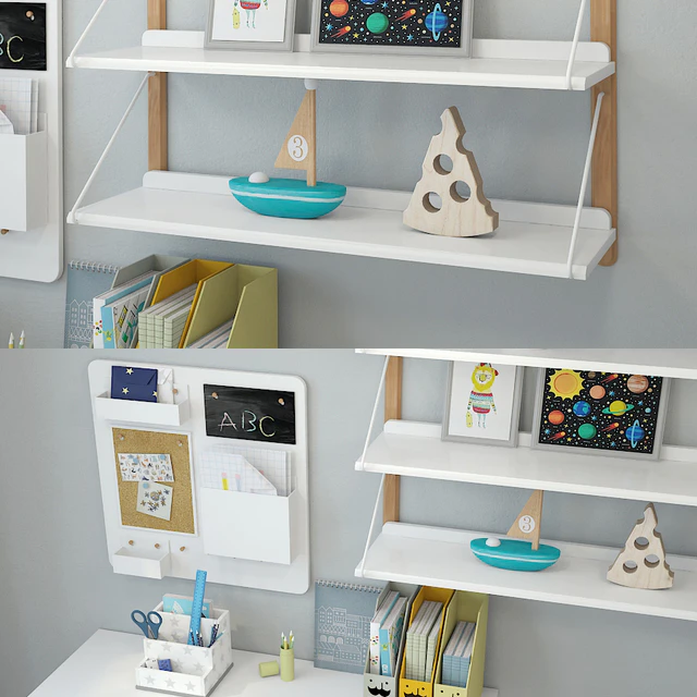 Writing desk and decor for a child 4 — Descargar