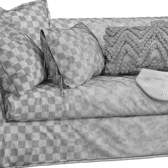 Custom scandinavian sofa — Скачать