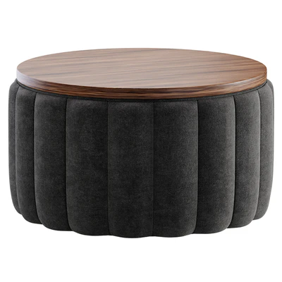 Pouffe Aris 2 Textile Blue Divan.ru/Пуф Арис-2 — Ver 7