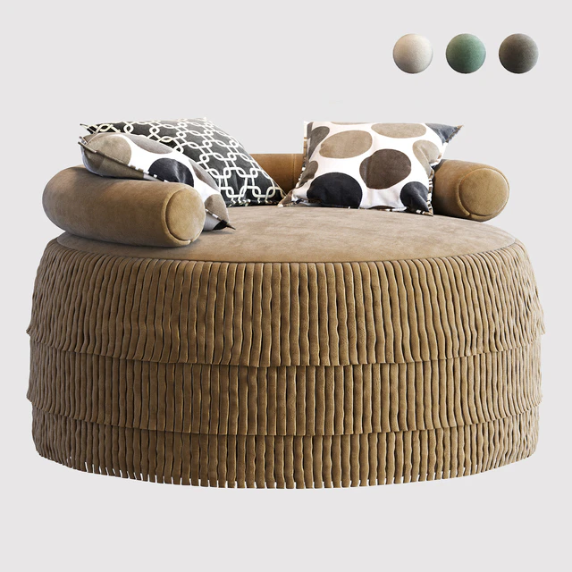 21st Century Beth Armchairl Cotton Velvet — Descargar