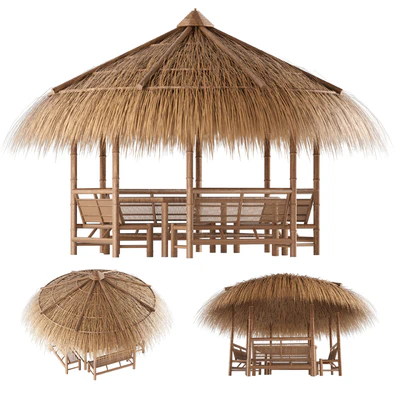 bamboo gazebo — Ver 1