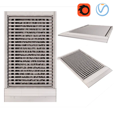 Cooking surface grill SIEMENS — Ver 3