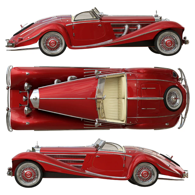 Mercedes 540K Roadster — Скачать