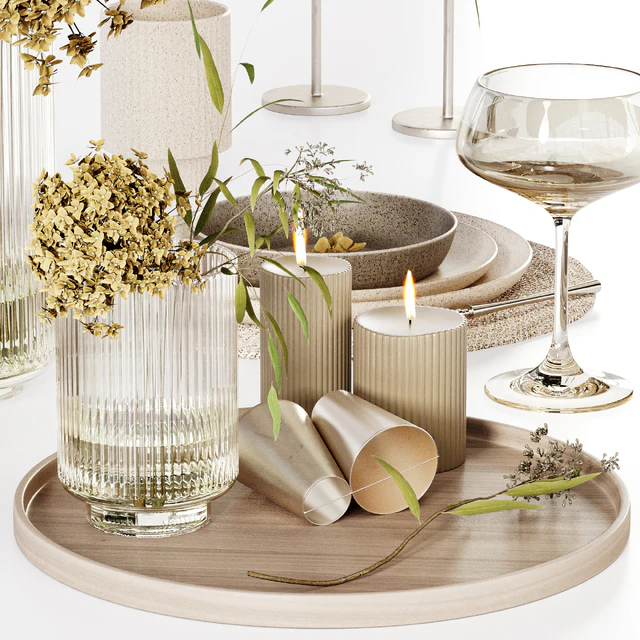 Kitchen tableware 020 (Vray) — Descargar