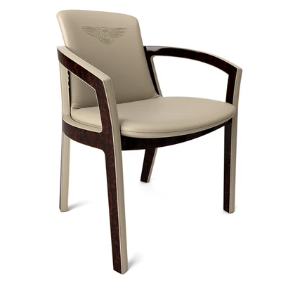 Table and chairs Bentley Home, Belgravia Chair, Madeley Table — Ver 2