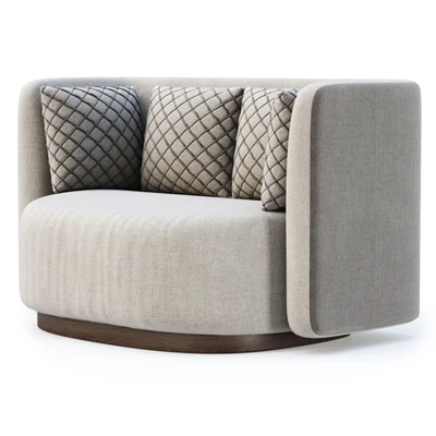 Stefa restaurant armchair SC12 by Bpoint Design / Кресло ресторанное — Вид 5