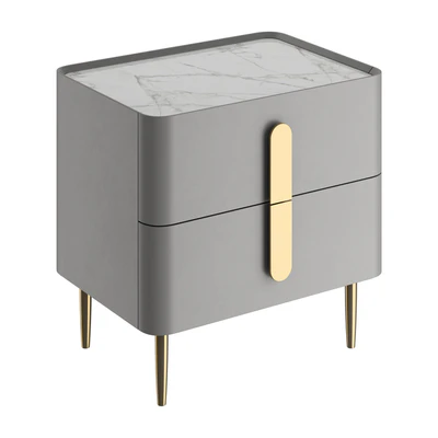 Light luxury bedside table — Ver 1