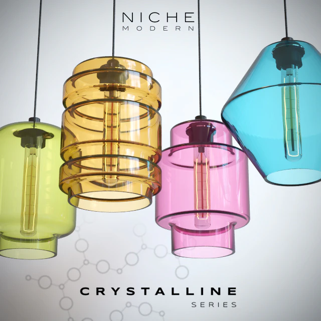 Pendant lights Niche Crystalline — Descargar