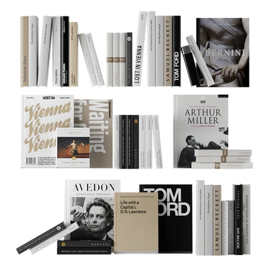 set of books 01- beige — Ver 1
