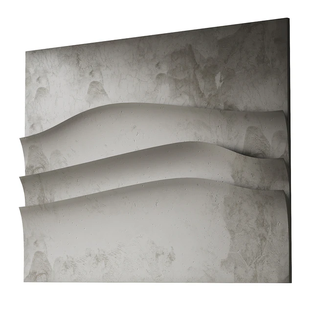 Abstract composition Relief wall Plateau 10 — Download